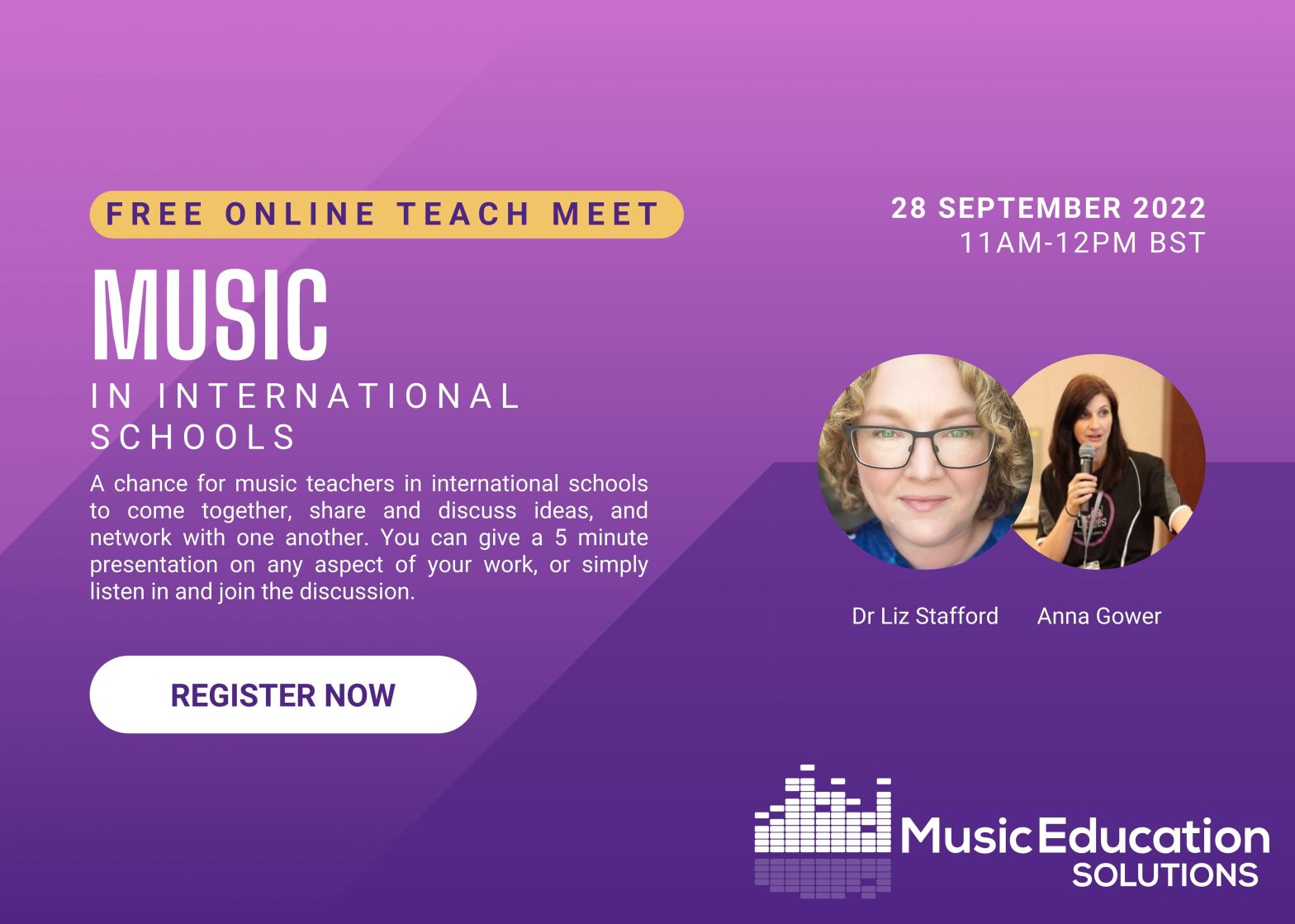 Free Online Teach Meet: Music in International Schools